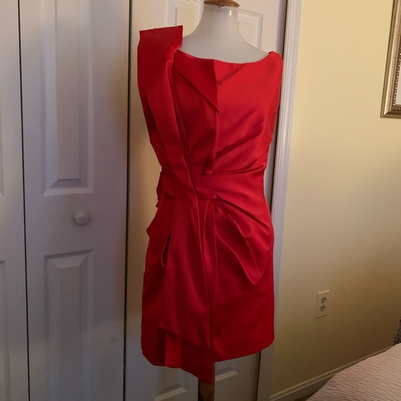 Karen Millen Dresses & Skirts - 🆕 Karen Millen red mini dress size 12